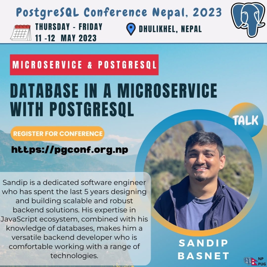 Database in a Microservice with PostgreSQL